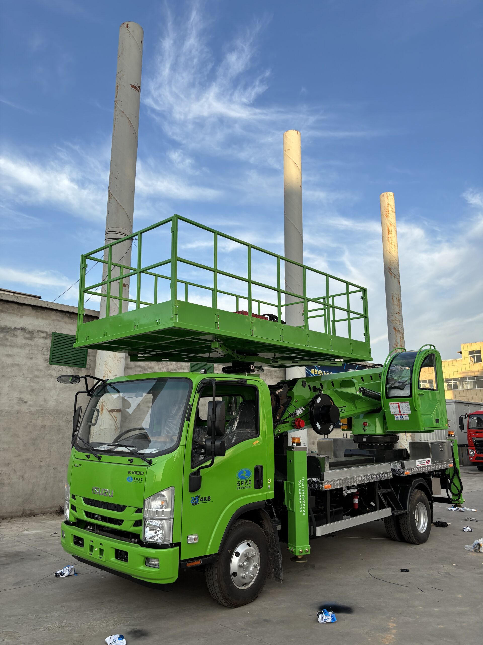 Автовышка 24 метров ISUZU